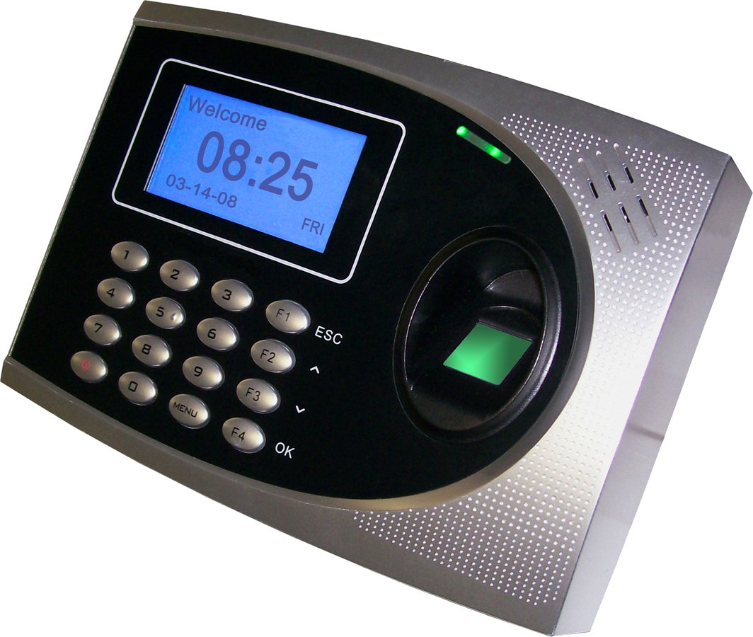 Fingerprint attendance clock systems